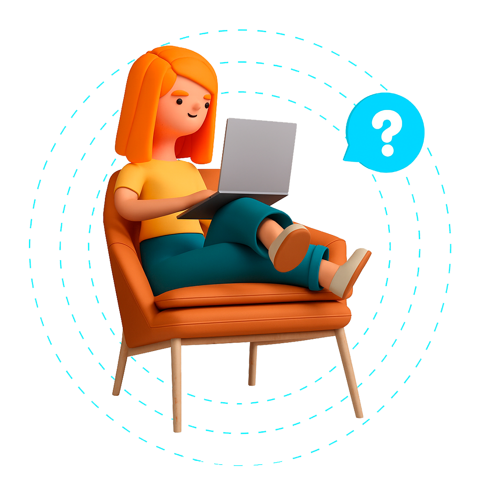 Ilustração do Check-in em um dispositivo móvel